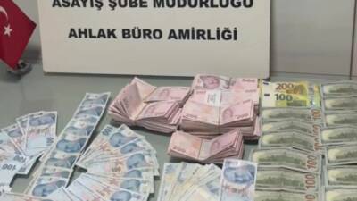 Konya'da kumar oynatıldığı tespit edilen bir iş yerine yönelik operasyonda,