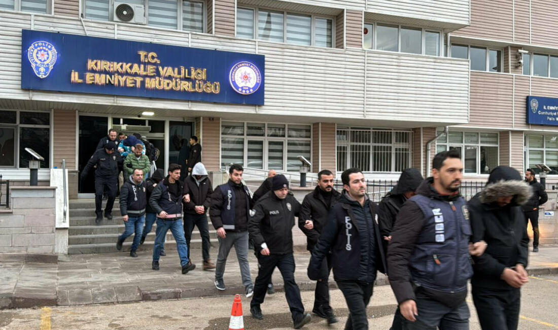Kırıkkale merkezli 3 ilde polisin düzenlediği yasa dışı bahis operasyonunda