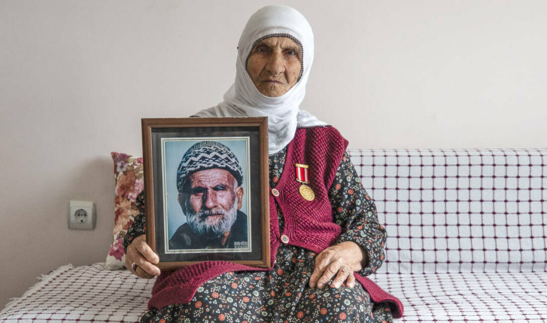Kayseri'de Kurtuluş Savaşı gazisi Mustafa Balcı'nın kızı Aniş Taş, 102