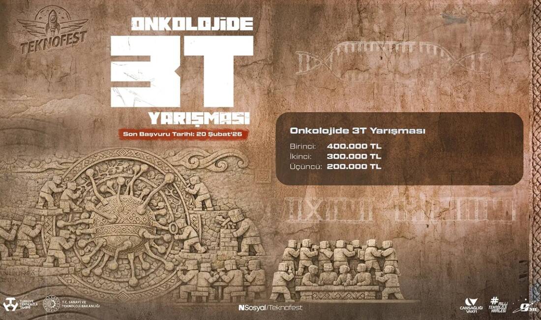 TEKNOFEST 2026 kapsamında Cansağlığı Vakfı yürütücülüğünde düzenlenen Onkolojide 3T Yarışması,