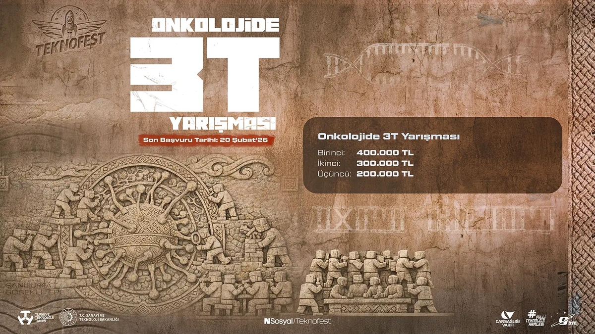TEKNOFEST 2026 kapsamında Cansağlığı Vakfı yürütücülüğünde düzenlenen Onkolojide 3T Yarışması,