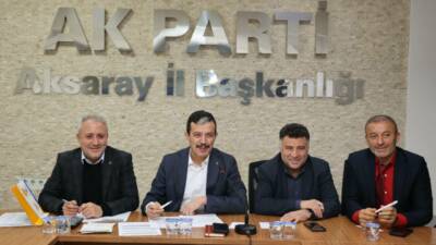 AK Parti Aksaray İl Teşkilatı, haftalık olağan İl Yönetim Kurulu
