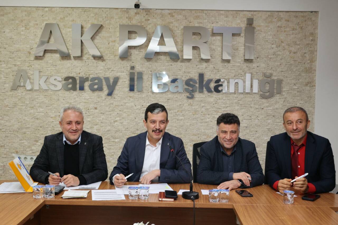 AK Parti Aksaray İl Teşkilatı, haftalık olağan İl Yönetim Kurulu