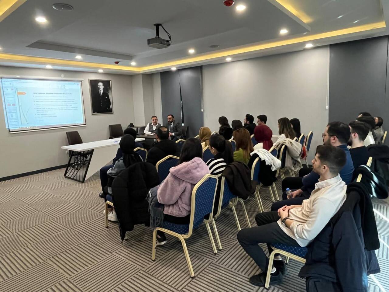 Aksaray Baro tarafından sürdürülen staj eğitimleri kapsamında, Aksaray İcra Müdürü