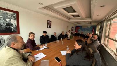 CHP Aksaray İl Başkanlığı, belde başkanları toplantısında bir araya geldi.