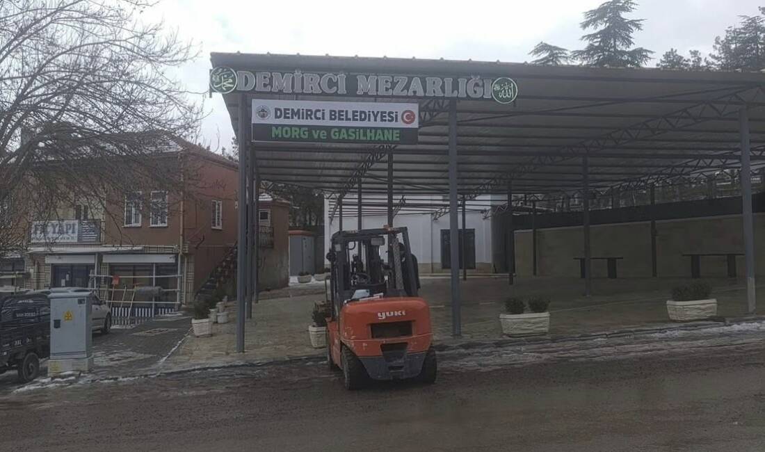 Demirci Belediyesi, sosyal belediyecilik anlayışı doğrultusunda önemli bir projeyi daha