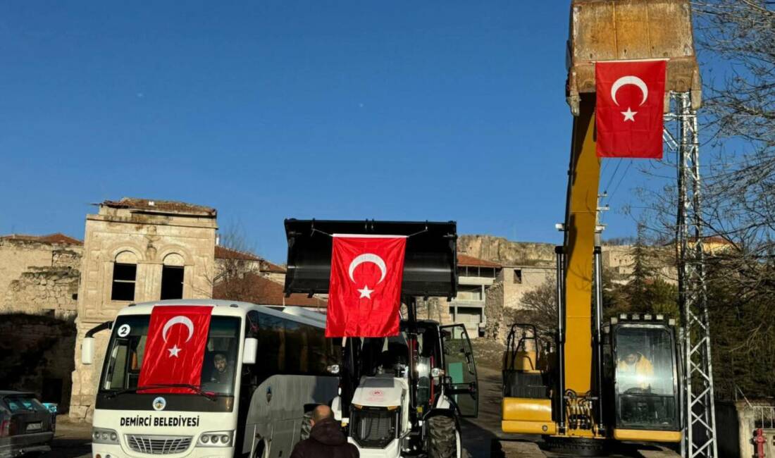 Aksaray Demirci Beldesi Belediyesi, hizmet kapasitesini artırmak amacıyla araç filosuna