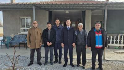 Eskil ilçesinde Çulfa Yaylası ve Katrancı Köyü’nde gerçekleştirilen ziyaretlerde, Şehit