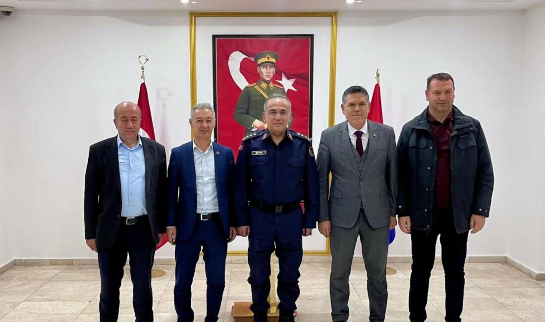 Eskil Belediye Başkanı Mustafa Zavlak, Aksaray İl Jandarma Komutanı Albay