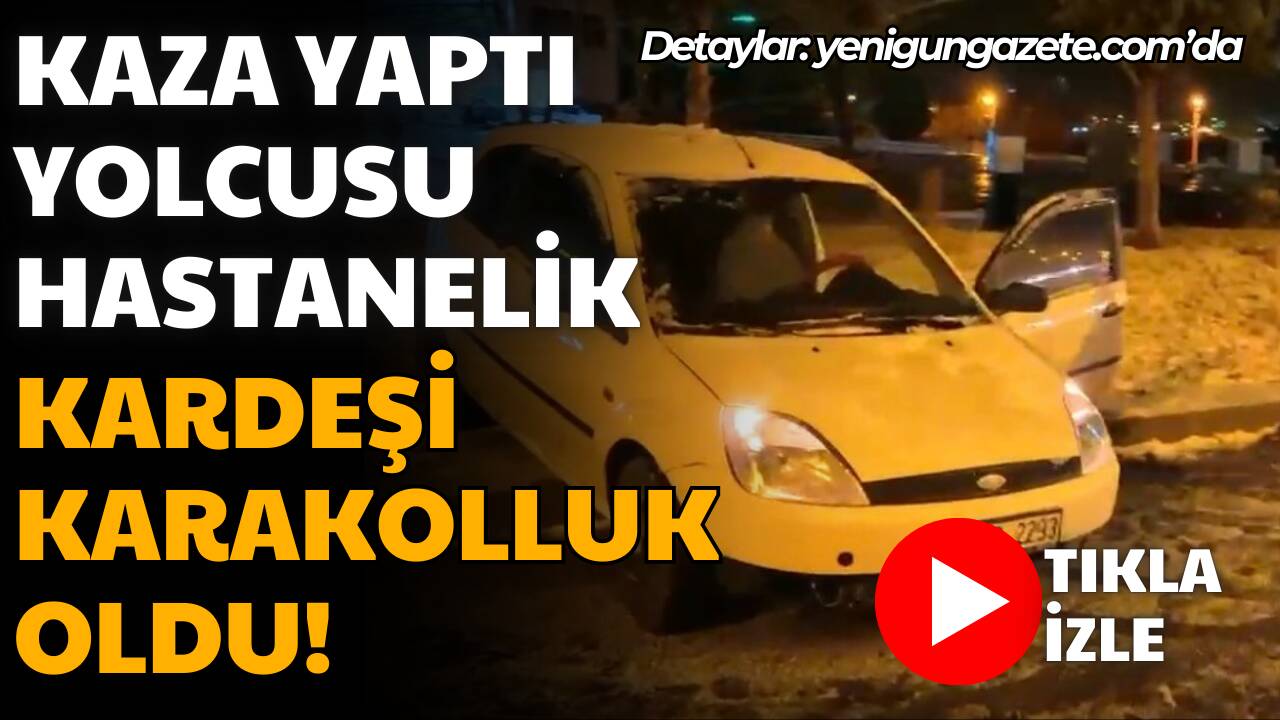 Aksaray’dan Ankara istikametine seyreden TIR ile aynı yönde ilerleyen otomobilin