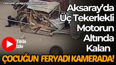 Aksaray’ın Hacılar Harmanı Mahallesi’nde üç tekerlekli motosikletin devrilmesi sonucu yaşı