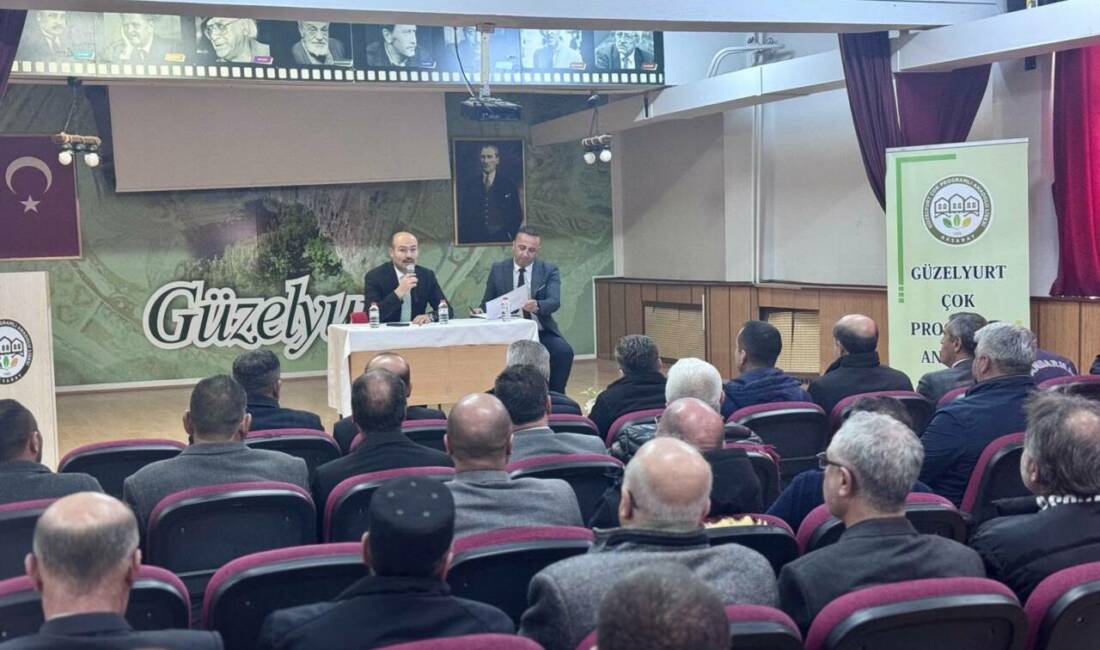 Güzelyurt Kaymakamı Süleyman Arat başkanlığında düzenlenen toplantıda, kurum temsilcileri ve