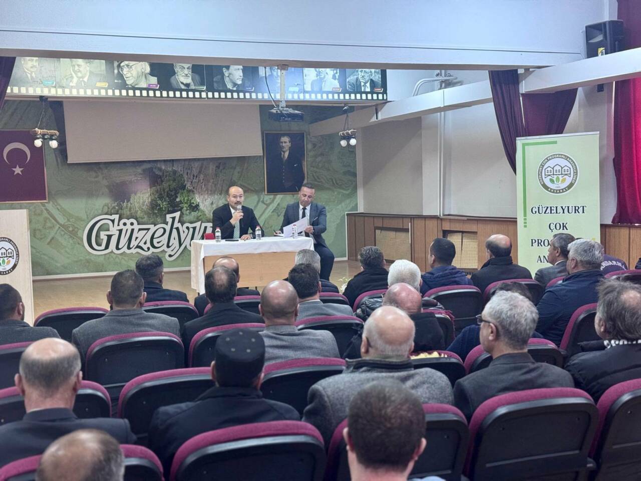 Güzelyurt Kaymakamı Süleyman Arat başkanlığında düzenlenen toplantıda, kurum temsilcileri ve