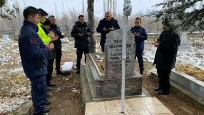 Şehit Polis Memuru Recep Karakaya, şehadetinin yıl dönümünde Ağaçören ilçesinde
