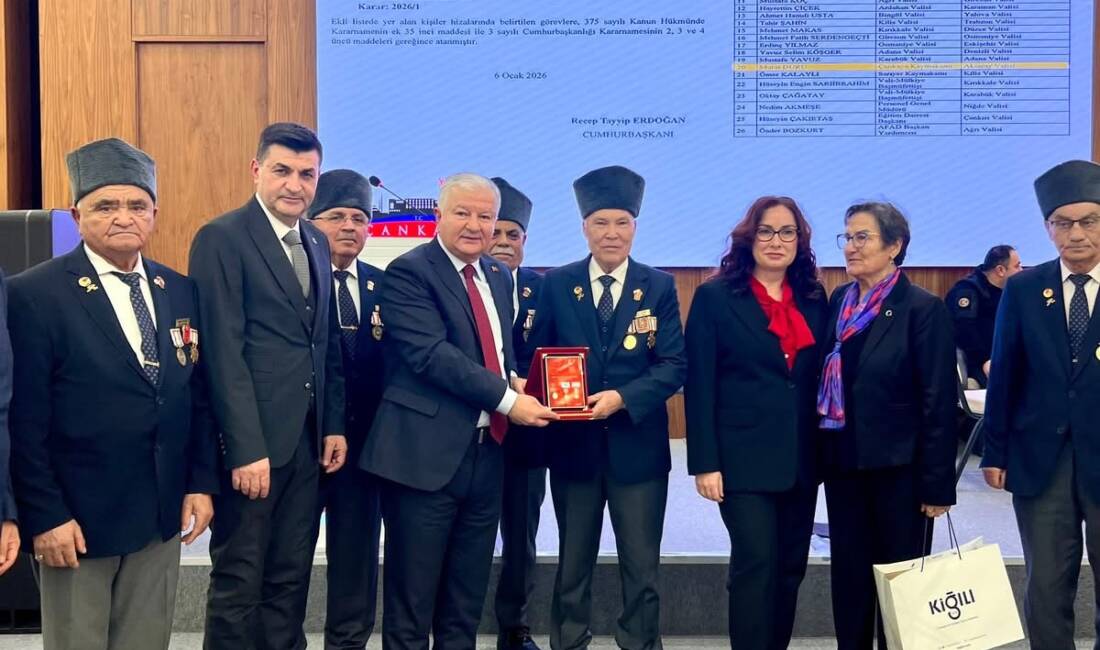 Aksaray Valiliği’ne atanan Murat Duru için Çankaya Kaymakamlığı’nda veda programı