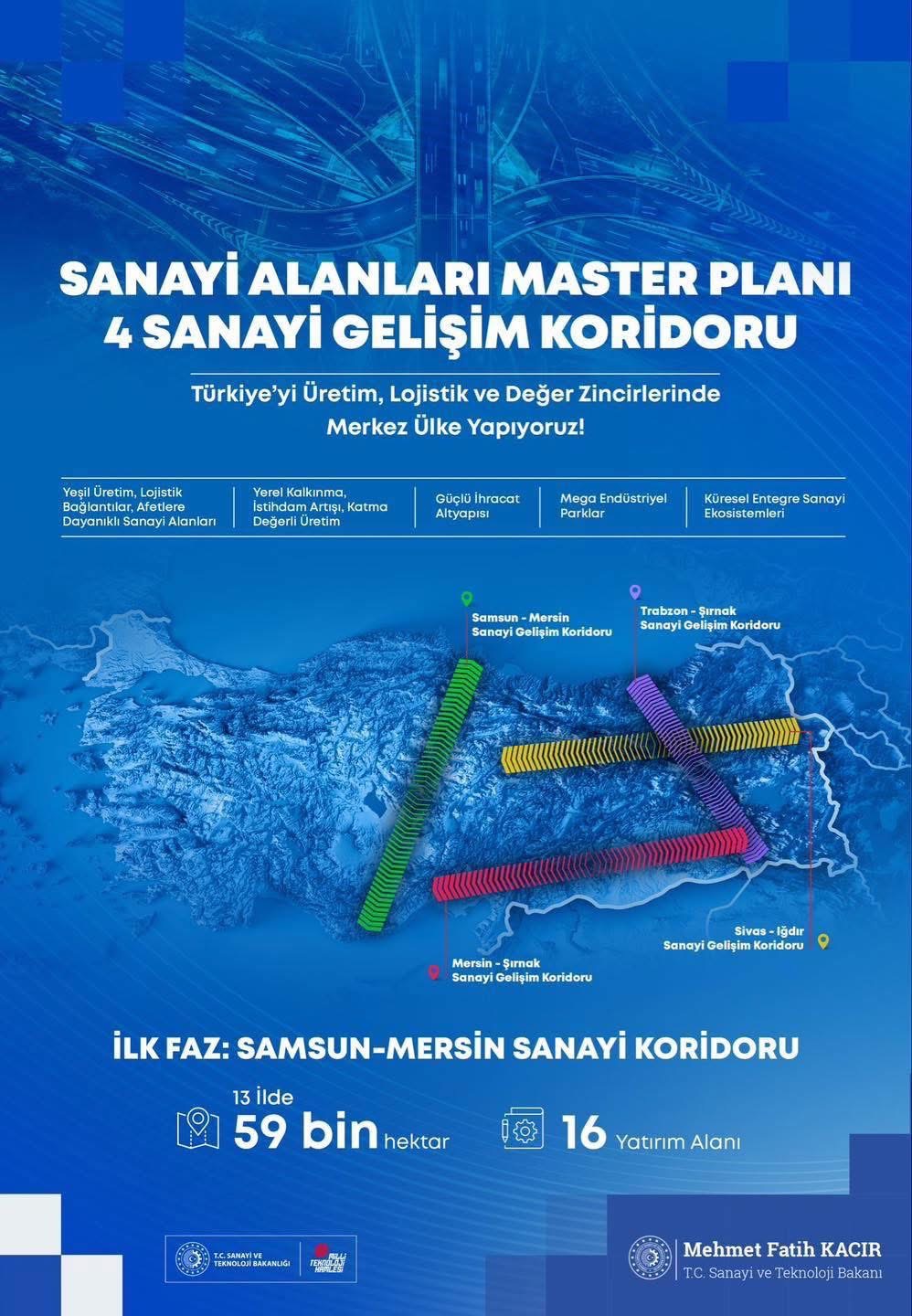 AK Parti Aksaray Milletvekili Hüseyin Altınsoy, Sanayi Alanları Master Planı’yla
