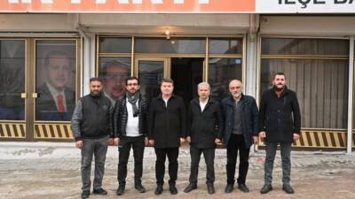 Aksaray Belediye Başkanı Dr. Evren Dinçer, Ortaköy’de MHP’li Belediye Başkanı