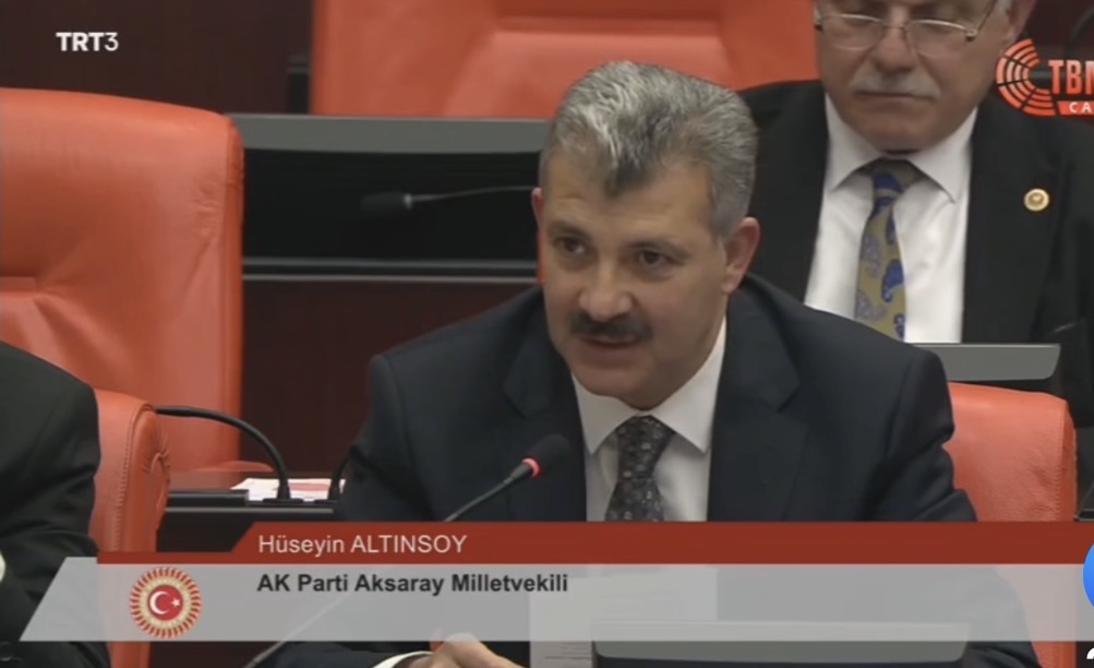 AK Parti Aksaray Milletvekili Hüseyin Altınsoy, Samsun’u Mersin’e bağlayacak Aksaray-Ulukışla-Yenice