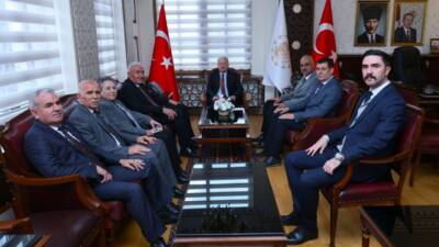 Göreve yeni başlayan Aksaray Valisi Murat Duru, Milliyetçi Hareket Partisi