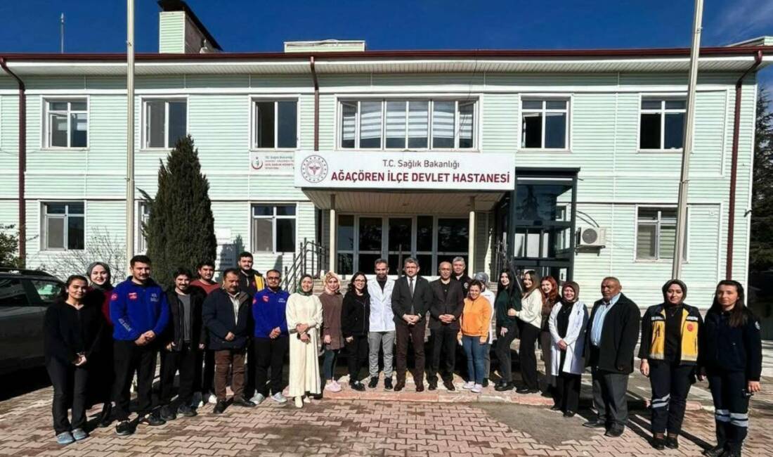 Aksaray İl Sağlık Müdürü Dr. Abdullah Güleç, Ağaçören İlçe Devlet