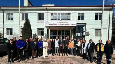 Aksaray İl Sağlık Müdürü Dr. Abdullah Güleç, Ağaçören İlçe Devlet