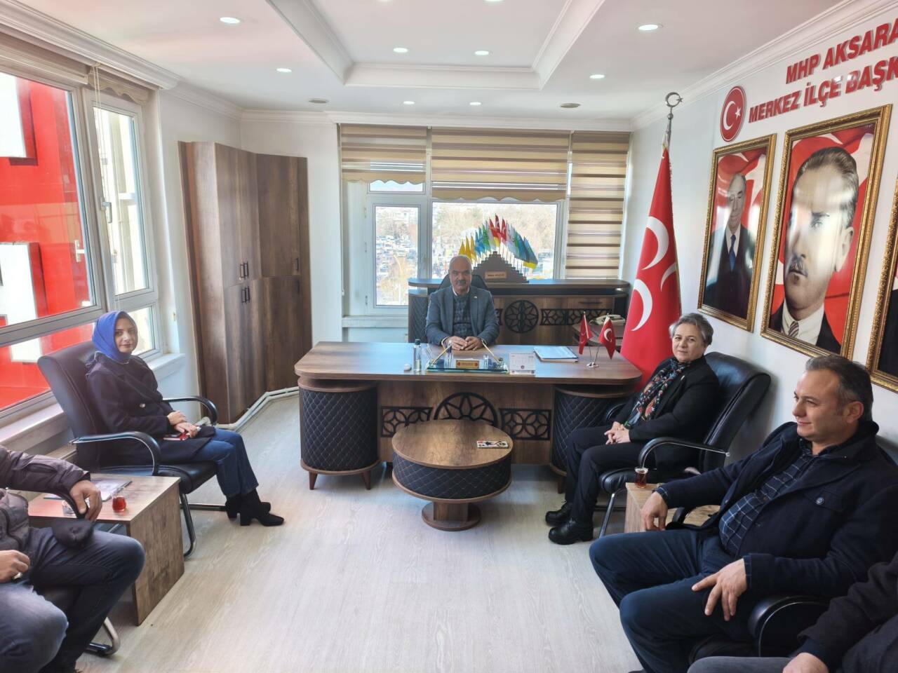 Milliyetçi Hareket Partisi (MHP) Aksaray İl Başkanı Burhanettin Karataş, İl