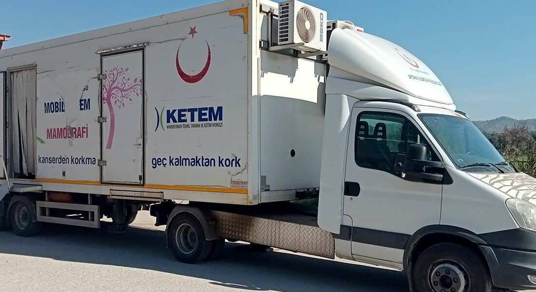 Mobil KETEM aracı, Sultanhanı ilçesinde vatandaşlara ücretsiz kanser tarama hizmeti