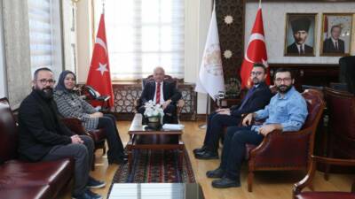 Aksaray Kültür ve Turizm İl Müdürü Abdullah Oğuz ve Somuncu