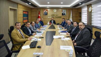 Aksaray İl Özel İdaresi tarafından düzenlenen değerlendirme toplantısında, 2025 yılı