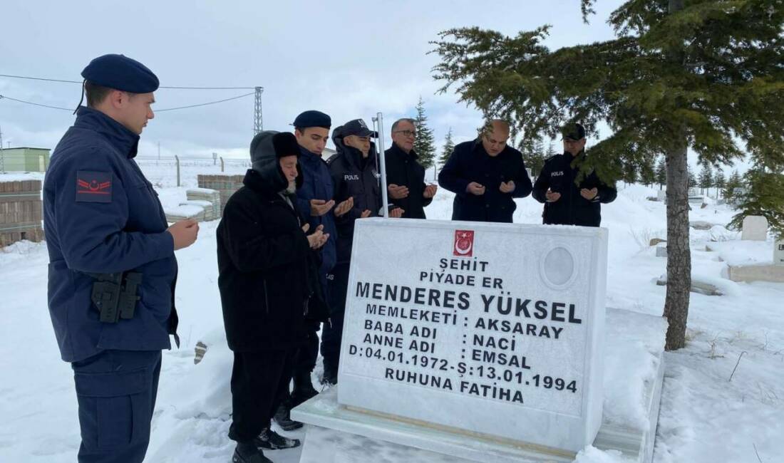 Şehit Piyade Er Menderes Yüksel, şehadet yıl dönümünde Ağaçören ilçesine