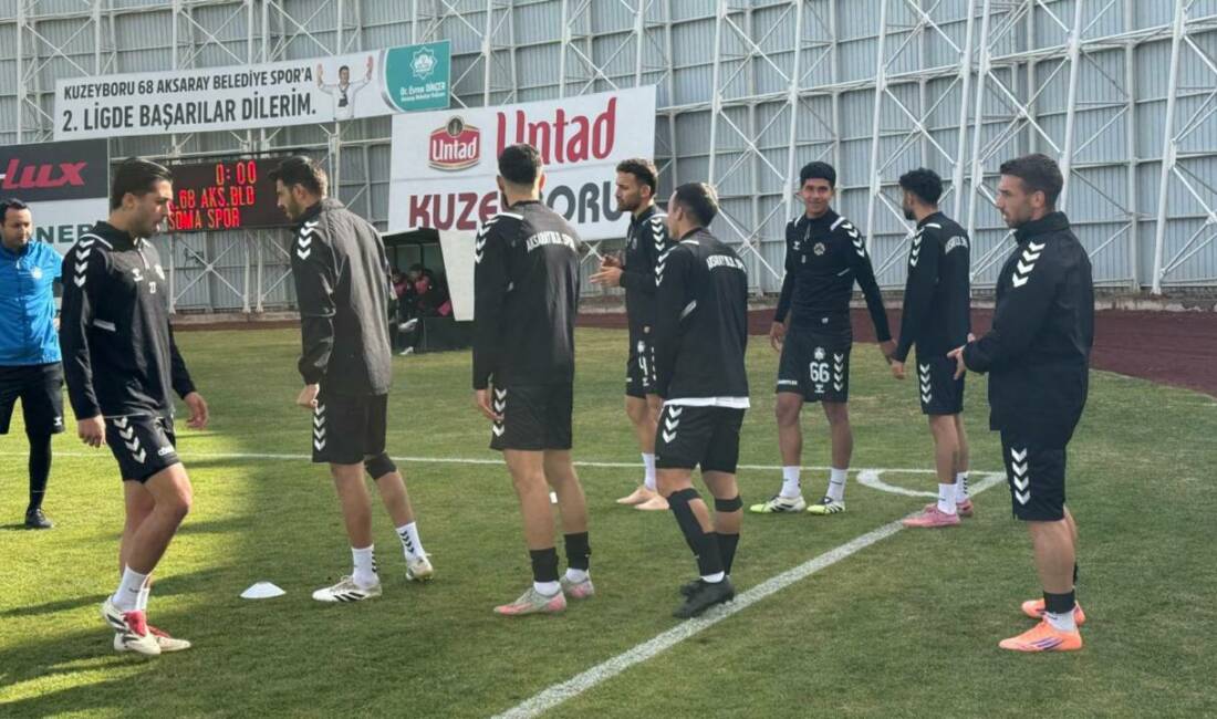 TFF 2. Lig Kırmızı Grup’ta 19. hafta mücadelesinde Aksarayspor, genç