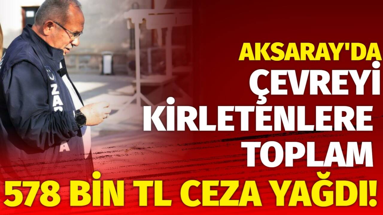 Aksaray Belediyesi, 2025 yılı boyunca sigara izmariti ve çevre kirliliğine