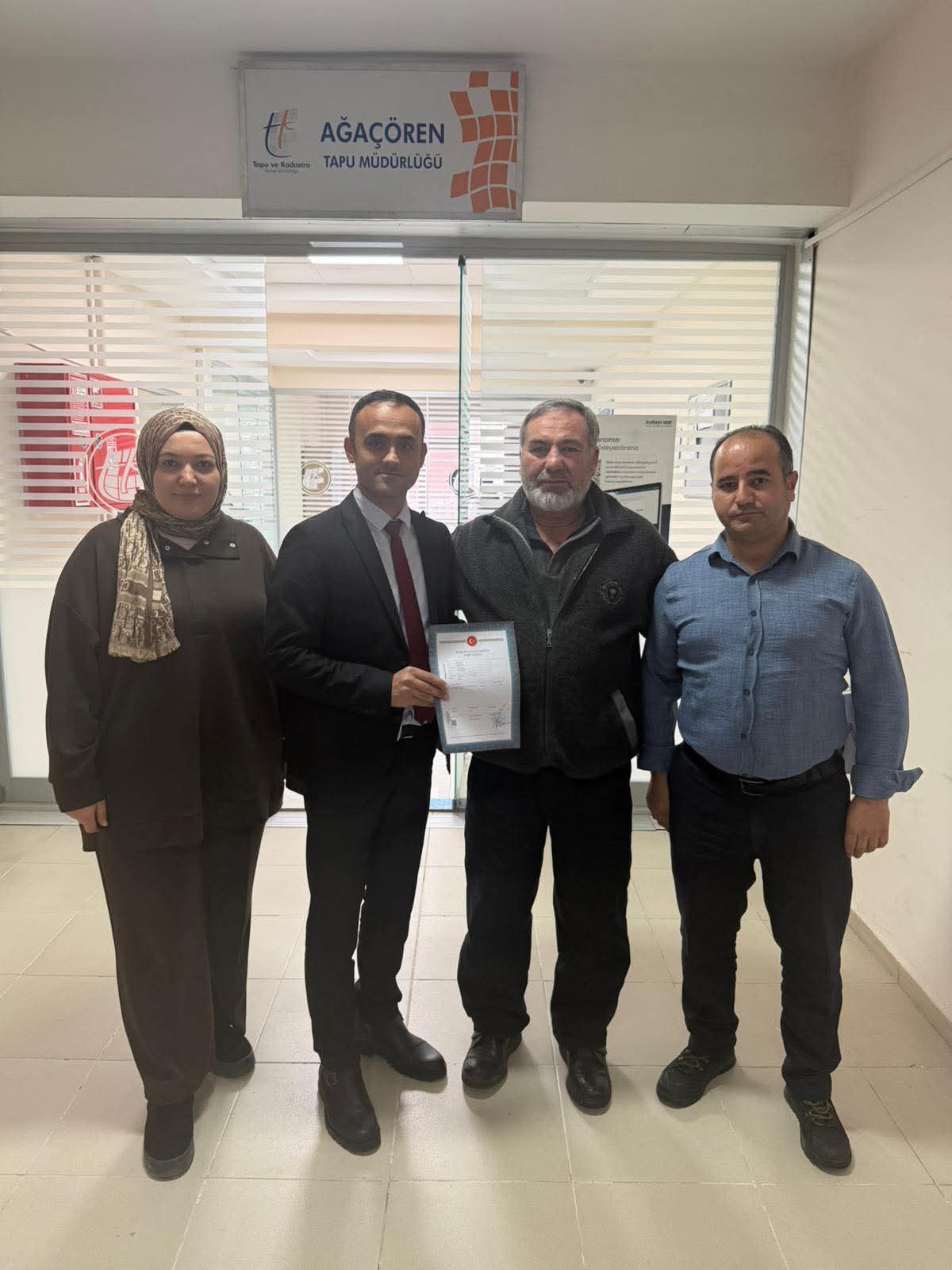 Ağaçören’de ihtiyaç sahibi vatandaşlar için hayata geçirilen VEFA Konutları Projesi,