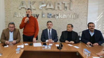 AK Parti Aksaray İl Başkanlığı’nın Ocak ayı Daraltılmış İl Danışma