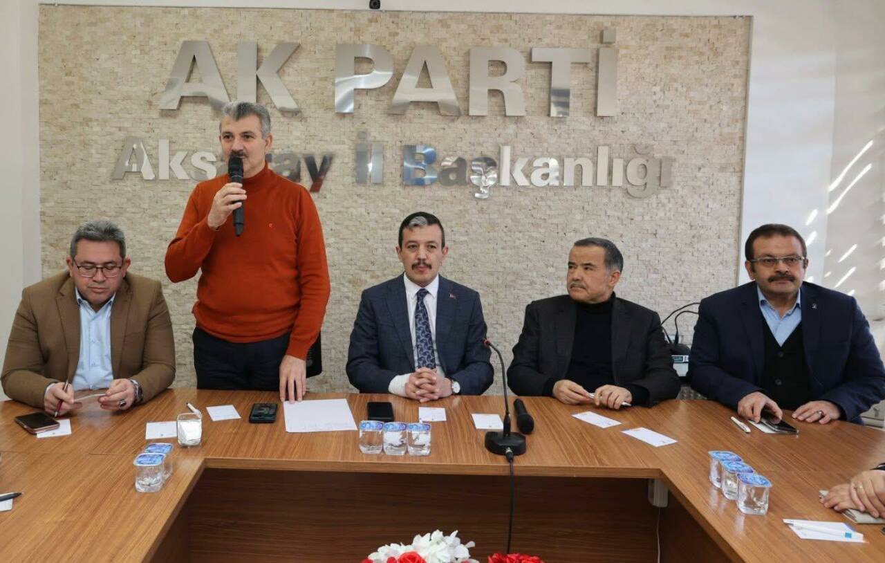 AK Parti Aksaray İl Başkanlığı’nın Ocak ayı Daraltılmış İl Danışma
