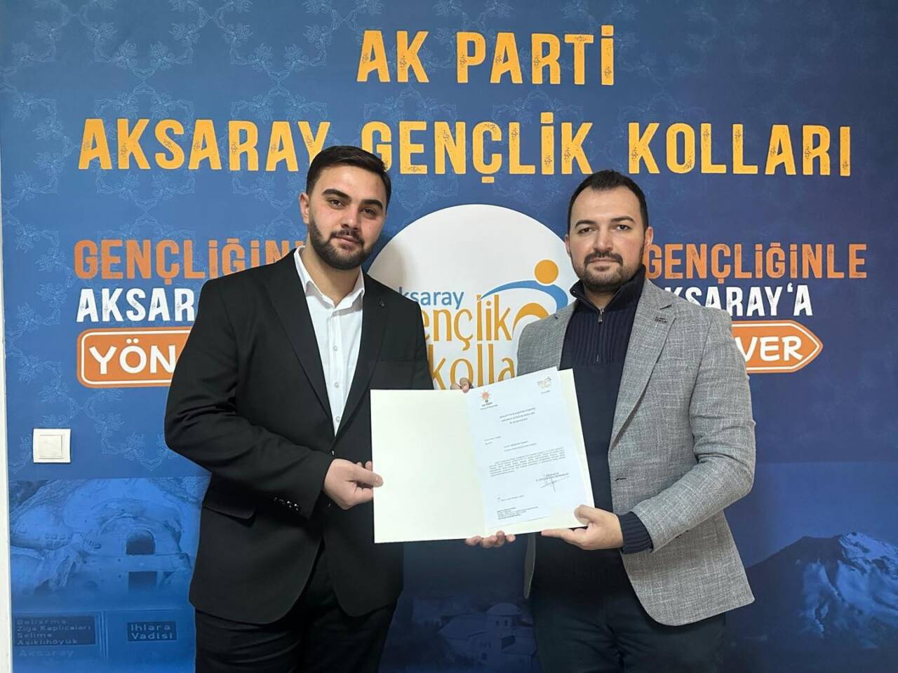 AK Parti Aksaray İl Gençlik Kolları Başkanı Hızır Oğuz’un takdirleriyle