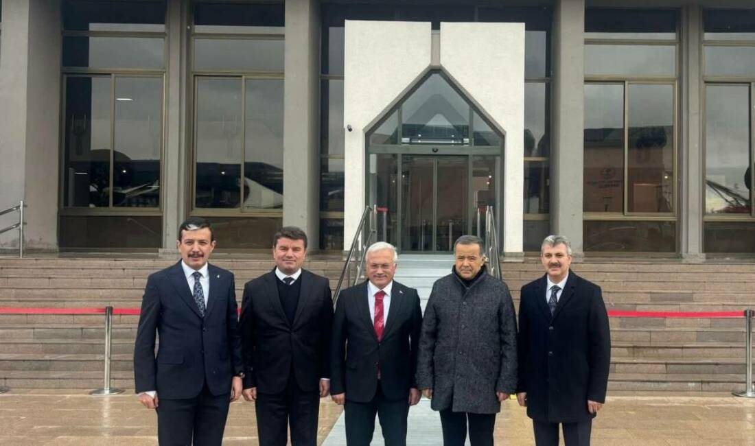 Aksaray heyeti, Enerji ve Tabii Kaynaklar Bakanlığı’nı ziyaret ederek Bakan