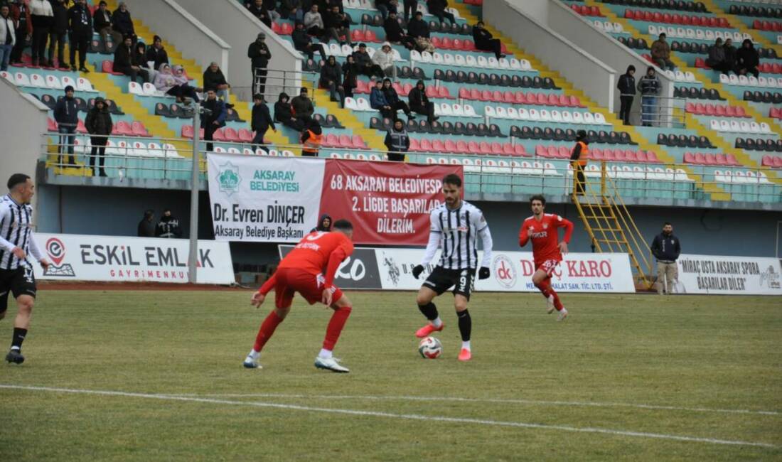 Kuzeyboru 68 Aksaray Belediyespor, Arnavutköy Belediyespor’a 90+5’te yediği golle mağlup