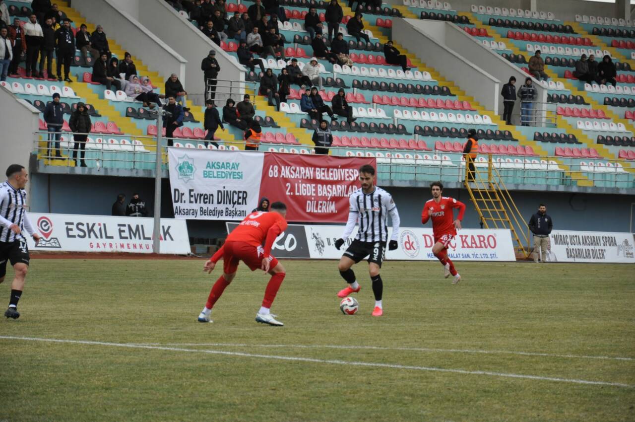 Kuzeyboru 68 Aksaray Belediyespor, Arnavutköy Belediyespor’a 90+5’te yediği golle mağlup