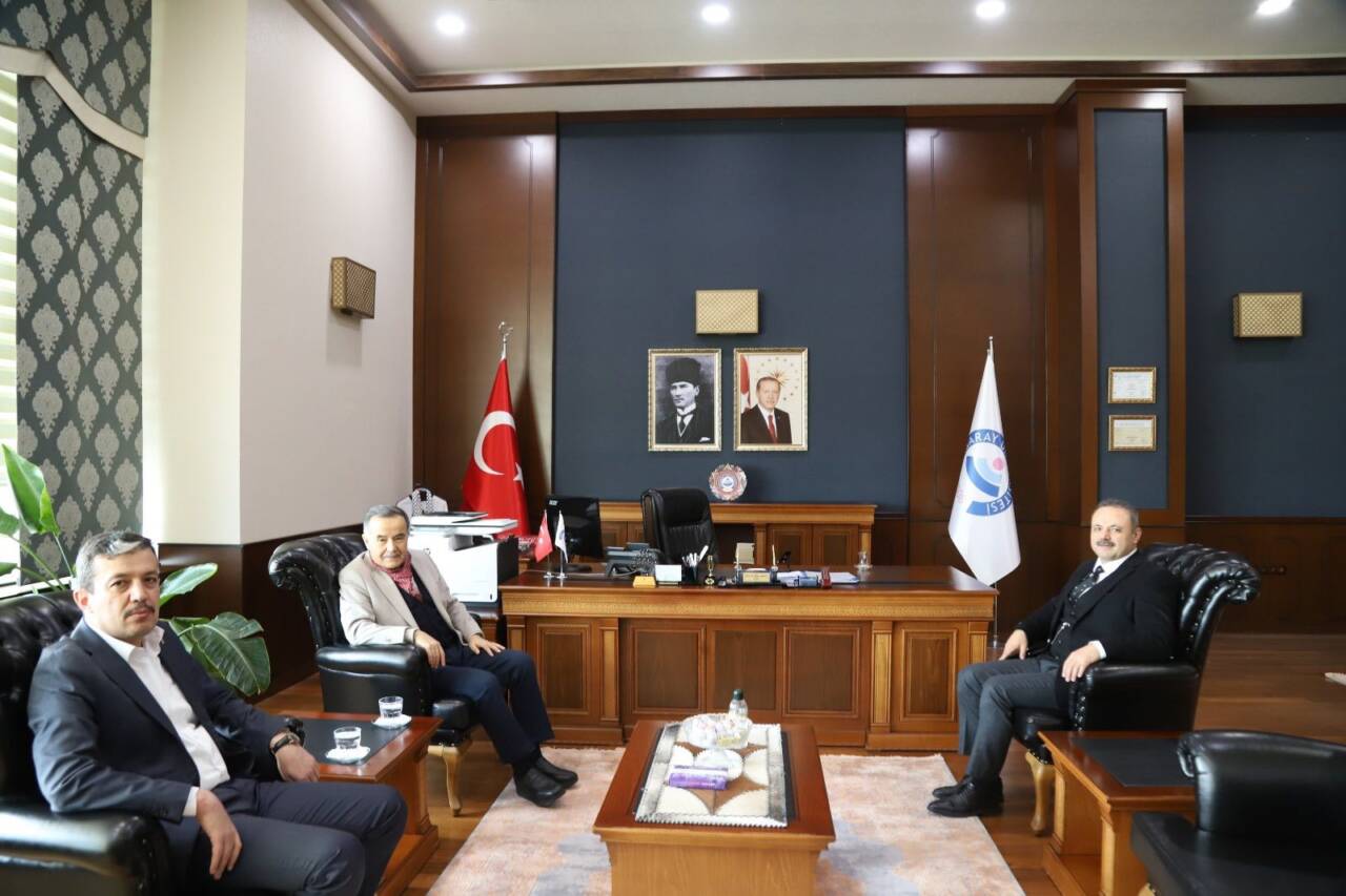 AK Parti Aksaray Milletvekili Cengiz Aydoğdu ve AK Parti Aksaray