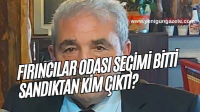 Aksaray Fırıncılar Odası genel kurulunda merakla beklenen seçim sonuçlandı; sandıktan