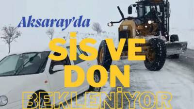 Konya 8. Meteoroloji Bölge Müdürlüğü, Aksaray ve çevresinde parçalı ve
