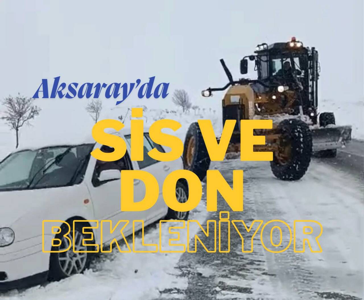 Konya 8. Meteoroloji Bölge Müdürlüğü, Aksaray ve çevresinde parçalı ve
