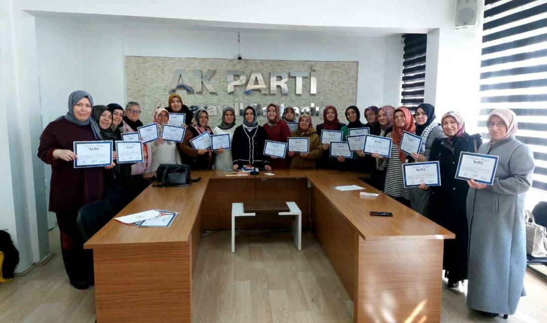 AK Parti Aksaray Kadın Kolları, Başkan Sultan Billur’un öncülüğünde İl