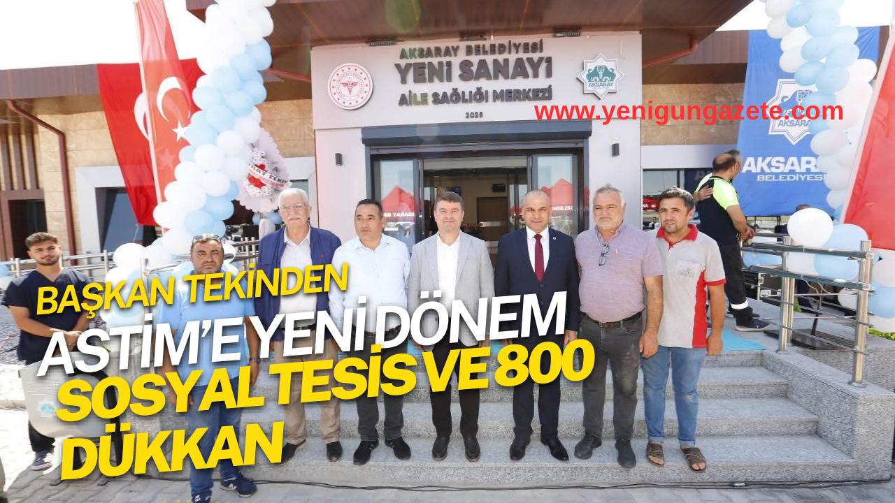 Aksaray Madeni Sanatkârlar ve Tamirciler Esnaf Odası Başkanı Murat Tekin,