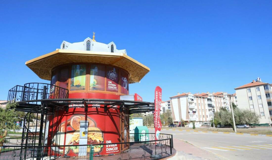 Aksaray Belediyesi tarafından hizmete sunulan Simit ve Çay Evi, sıcak