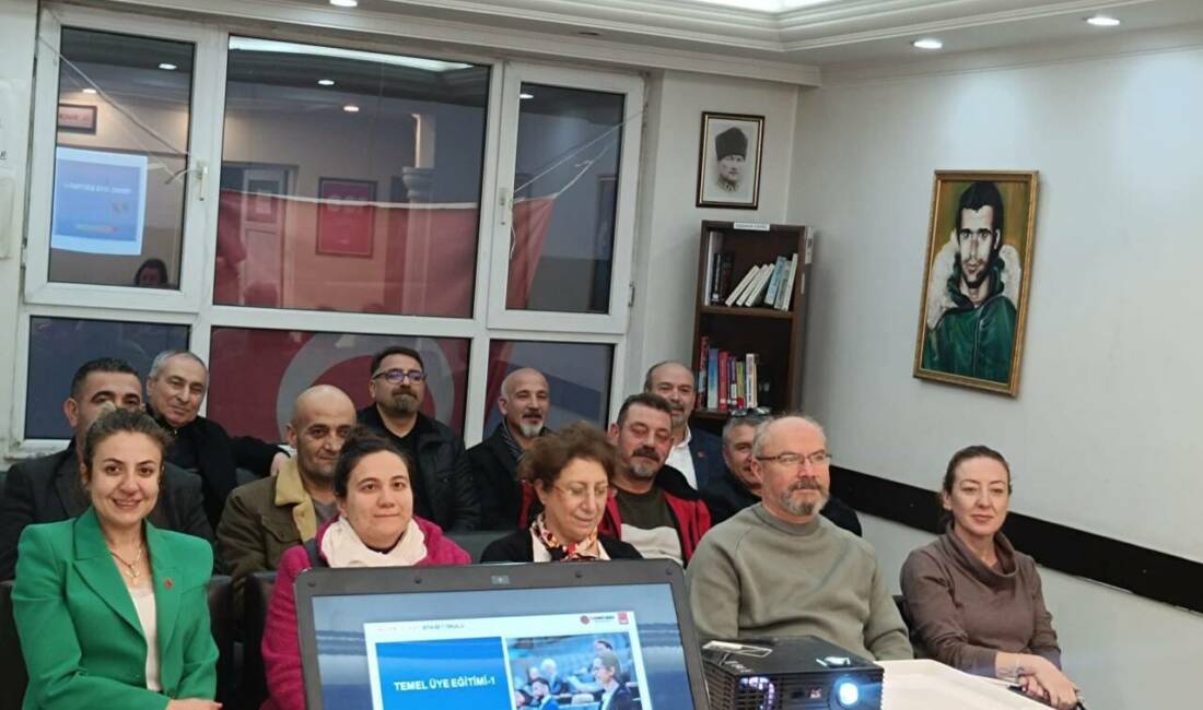 CHP Aksaray İl Başkanlığı tarafından ÜTSE kapsamında planlanan eğitim programına