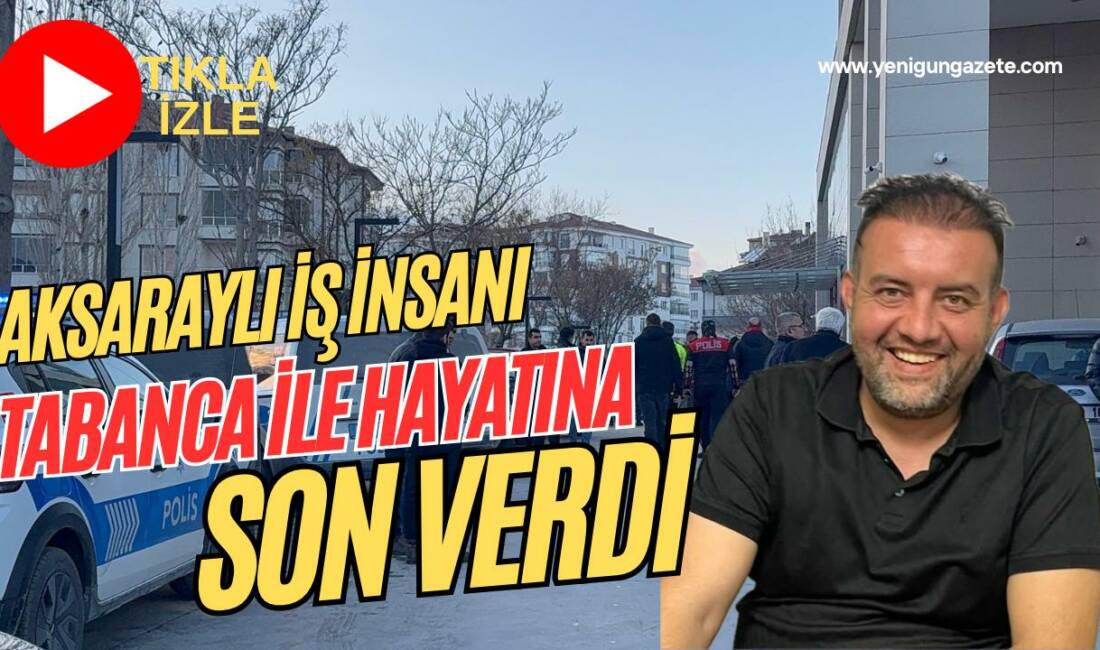 Aksaraylı iş insanı, girdiği bunalım sonucu Lale Bağları’ndaki inşaatta intihar