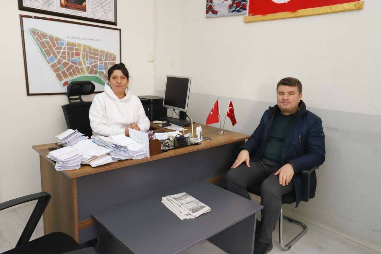 Aksaray Belediye Başkanı Dr. Evren Dinçer, Büyük Bölcek Mahallesi’nde pazar