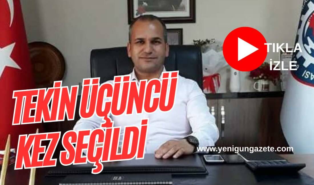 Aksaray Madeni Sanatkarlar ve Tamirciler Esnaf Odası seçimlerinde Murat Tekin,